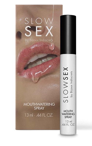 Спрей для усиления слюноотделения Slow Sex Mouthwatering Spray - 13 мл. - Bijoux Indiscrets - купить с доставкой в Орле