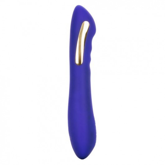 Фиолетовый вибратор с электростимуляцией Intimate E-Stimulator Petite Wand - 18,5 см. - California Exotic Novelties - купить с доставкой в Орле