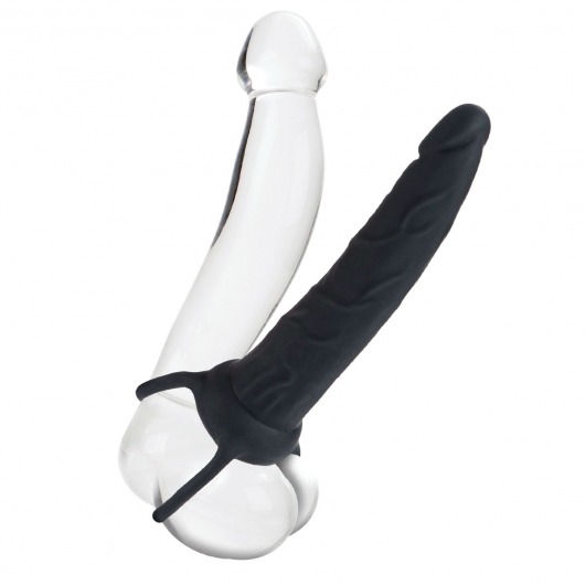 Насадка на пенис Silicone Love Rider Dual Penetrator для двойного проникновения - 14 см. - California Exotic Novelties - в Орле купить с доставкой