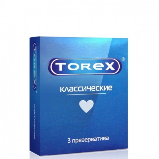 Гладкие презервативы Torex  Классические  - 3 шт. - Torex - купить с доставкой в Орле