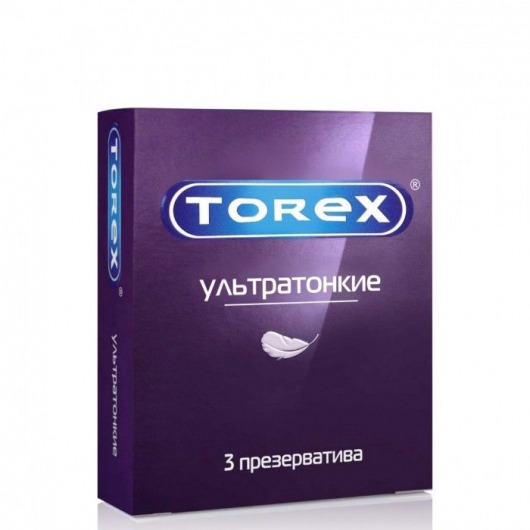 Презервативы Torex  Ультратонкие  - 3 шт. - Torex - купить с доставкой в Орле