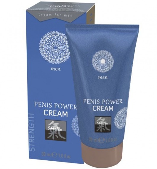 Возбуждающий крем для мужчин Penis Power Cream - 30 мл. - Shiatsu - купить с доставкой в Орле