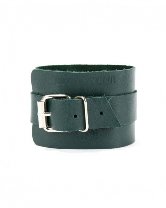 Наручники изумрудного цвета Ladys Arsenal - БДСМ Арсенал - купить с доставкой в Орле