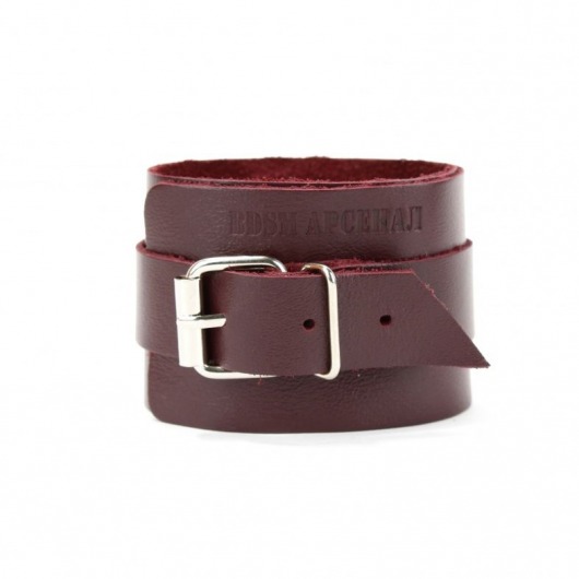 Бордовые оковы на ноги Ladys Arsenal - БДСМ Арсенал - купить с доставкой в Орле