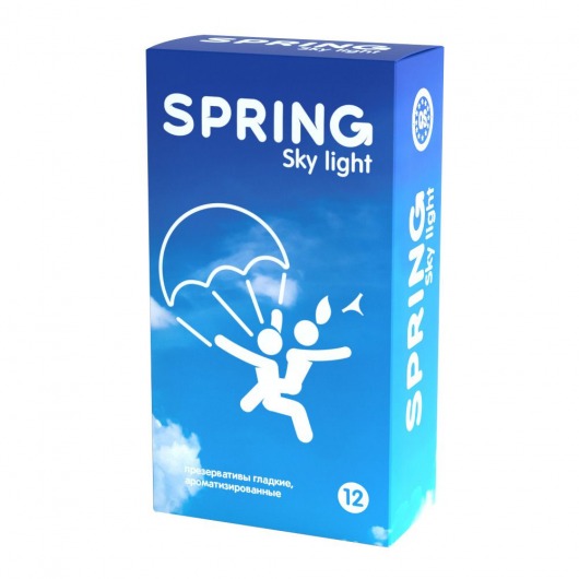 Ультратонкие презервативы SPRING SKY LIGHT - 12 шт. - SPRING - купить с доставкой в Орле