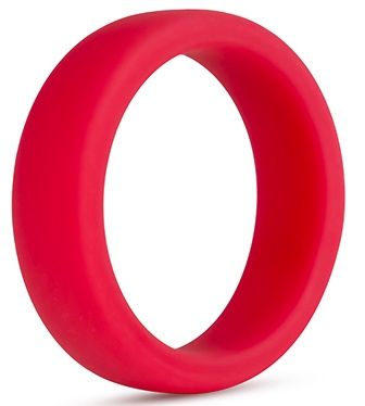 Красное эрекционное кольцо Silicone Go Pro Cock Ring - Blush Novelties - в Орле купить с доставкой