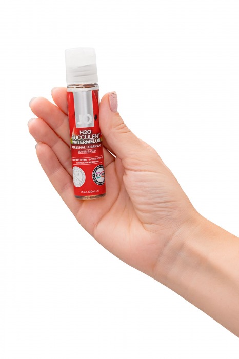 Лубрикант с ароматом арбуза JO Flavored Watermelon - 30 мл. - System JO - купить с доставкой в Орле