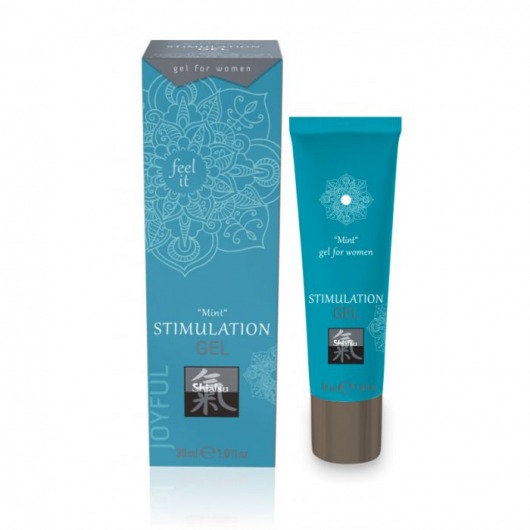 Возбуждающий интимный гель STIMULATION GEL Mint - 30 мл. - Shiatsu - купить с доставкой в Орле