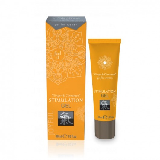 Возбуждающий интимный гель STIMULATION GEL Ginger   Cinnamon - 30 мл. - Shiatsu - купить с доставкой в Орле