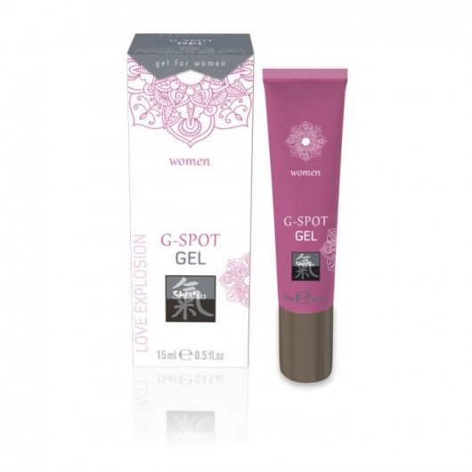 Возбуждающий интимный гель G-SPOT GEL - 15 мл. - Shiatsu - купить с доставкой в Орле