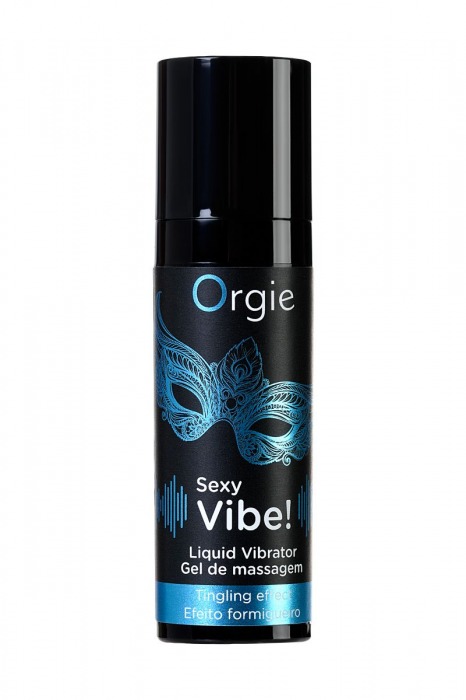 Гель для массажа ORGIE Sexy Vibe Liquid Vibrator с эффектом вибрации - 15 мл. - ORGIE - купить с доставкой в Орле