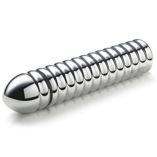 Рельефный фаллос для интенсивного электросекса Groovey George - 20 см. - MyStim - купить с доставкой в Орле