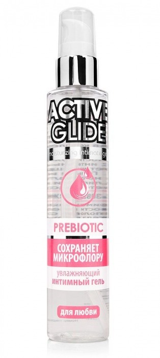 Увлажняющий интимный гель Active Glide Prebiotic - 100 гр. - Биоритм - купить с доставкой в Орле