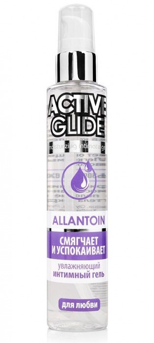 Увлажняющий интимный гель Active Glide Allantoin - 100 гр. - Биоритм - купить с доставкой в Орле