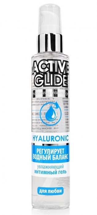 Увлажняющий интимный гель Active Glide Hyaluronic - 100 гр. - Биоритм - купить с доставкой в Орле