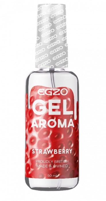 Интимный лубрикант EGZO AROMA с ароматом клубники - 50 мл. - EGZO - купить с доставкой в Орле