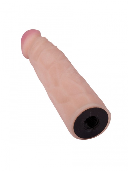 Пояс-трусики с насадкой Soft-Prince - 18,5 см. - LOVETOY (А-Полимер) - купить с доставкой в Орле