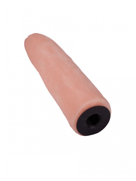 Пояс-трусики с насадкой Soft-Prince - 18,5 см. - LOVETOY (А-Полимер) - купить с доставкой в Орле