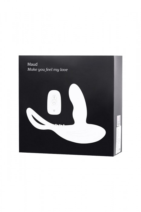 Черный стимулятор простаты Maud с вибрацией - Levett - в Орле купить с доставкой