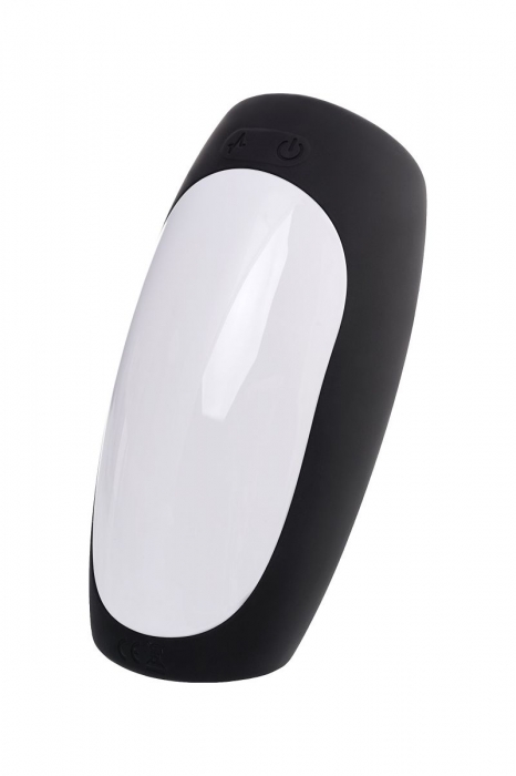 Черно-белый перезаряжаемый мастурбатор Erotist Hailstorm - Erotist Adult Toys - в Орле купить с доставкой