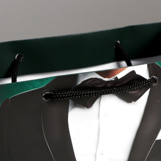 Малый бумажный пакет «Лучшему!» - 18 х 23 см. - Сима-Ленд - купить с доставкой в Орле