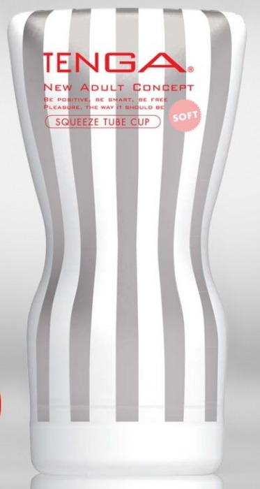 Мастурбатор TENGA Squeeze Tube Cup Soft - Tenga - в Орле купить с доставкой