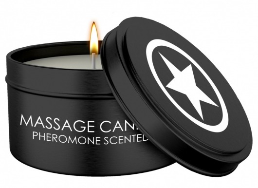 Массажная свеча с феромонами Massage Candle Pheromone Scented - Shots Media BV - купить с доставкой в Орле