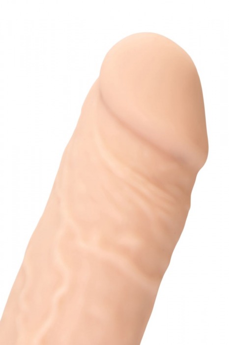 Телесный фаллоимитатор-реалистик Matthew M - 24,5 см. - Toyfa Basic