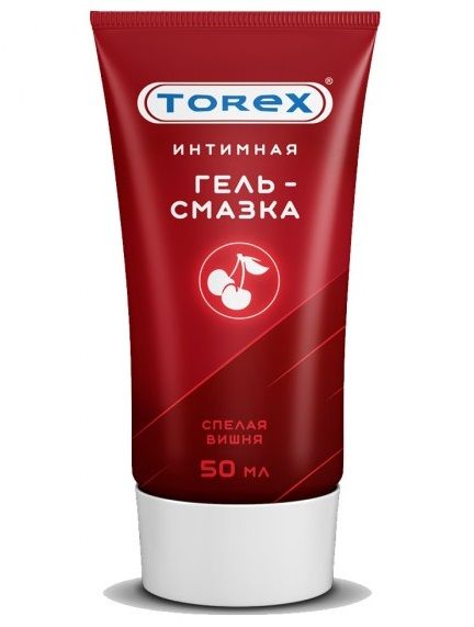 Смазка на водной основе TOREX  Спелая вишня  - 50 мл. - Torex - купить с доставкой в Орле