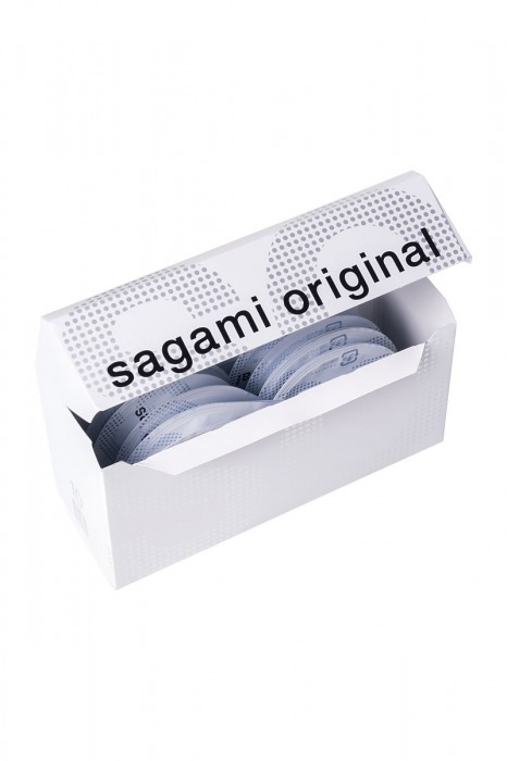 Презервативы Sagami Original 0.02 L-size увеличенного размера - 10 шт. - Sagami - купить с доставкой в Орле