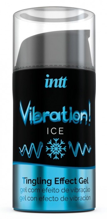 Жидкий интимный гель с эффектом вибрации Vibration! Ice - 15 мл. - INTT - купить с доставкой в Орле