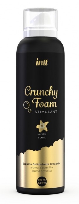 Пенка для массажа Crunchy Foam Stimulant Vanilla - 100 мл. - INTT - купить с доставкой в Орле