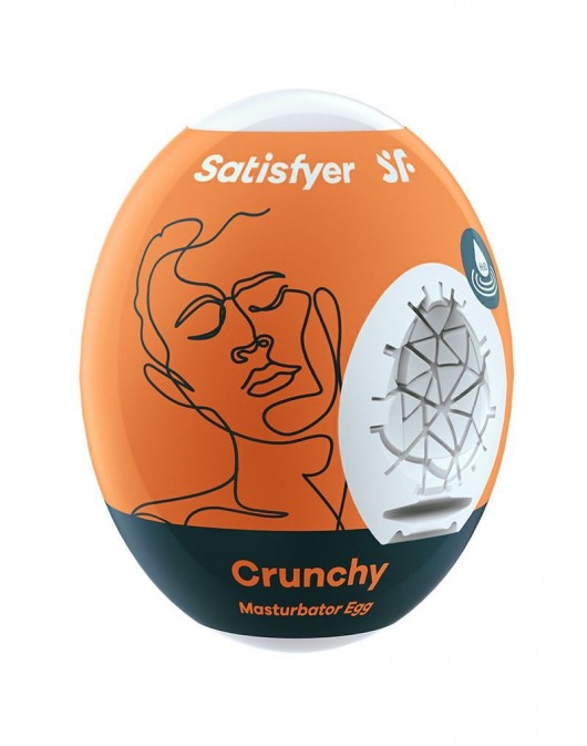 Мастурбатор-яйцо Satisfyer Crunchy Mini Masturbator - Satisfyer - в Орле купить с доставкой