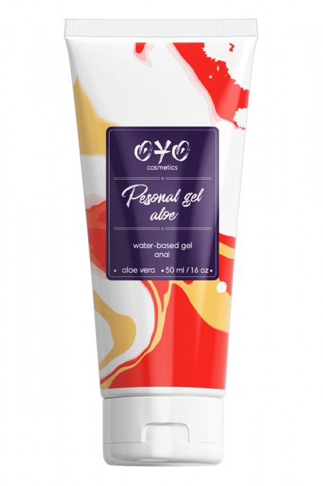 Анальная смазка на водной основе OYO Personal Gel Aloe - 50 мл. - OYO - купить с доставкой в Орле