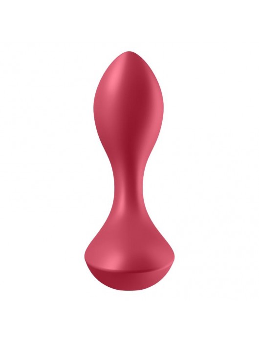 Красный вибромассажёр простаты Satisfyer Backdoor Lover - 14 см. - Satisfyer - в Орле купить с доставкой