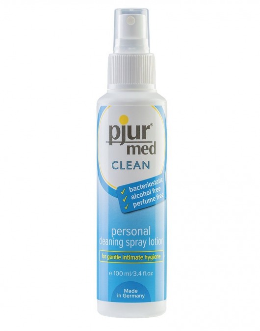 Гигиенический спрей pjur MED Clean Spray - 100 мл. - Pjur - купить с доставкой в Орле