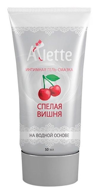 Интимная гель-смазка на водной основе Arlette  Спелая вишня  - 50 мл. - Arlette - купить с доставкой в Орле