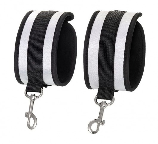 Серебристо-черные оковы Anonymo - ToyFa - купить с доставкой в Орле Серебристо-черные оковы Anonymo - ToyFa - купить с доставкой в Орле