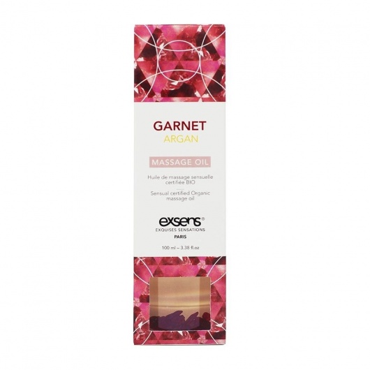 Органическое массажное масло GARNET ARGAN - 100 мл. - Exsens - купить с доставкой в Орле