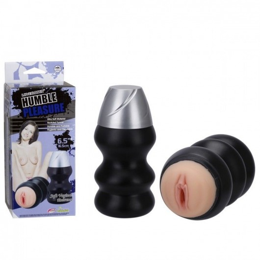 Мастурбатор-вагина в пластиковой колбе HUMBLE - NMC - в Орле купить с доставкой