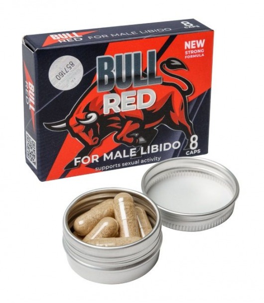 Пищевой концентрат для мужчин BULL RED - 8 капсул - Sitabella - купить с доставкой в Орле