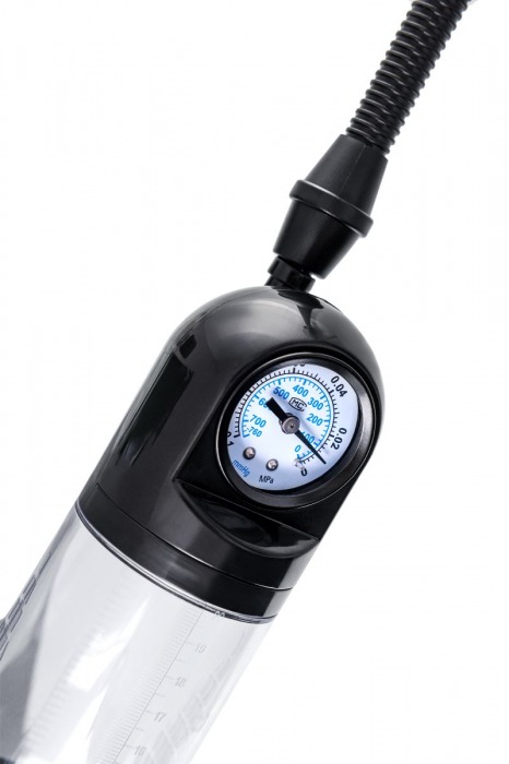 Прозрачная механическая помпа Helmer с манометром - Sexus - в Орле купить с доставкой