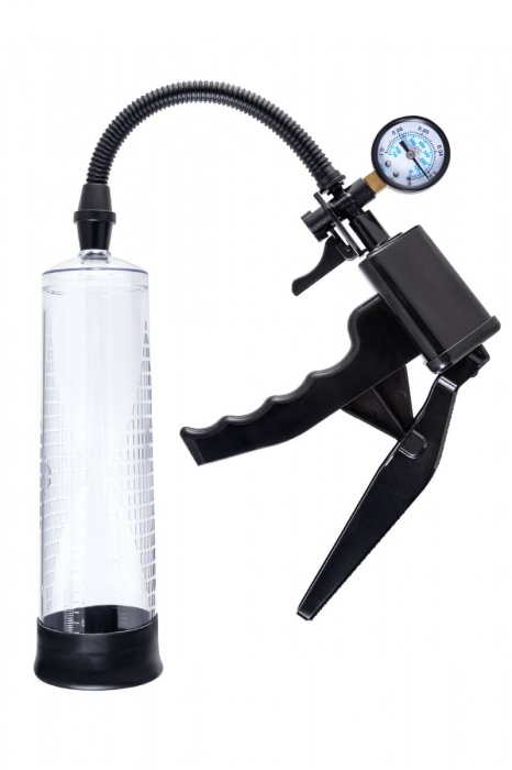 Прозрачная механическая помпа для пениса Viggo - Sexus - в Орле купить с доставкой