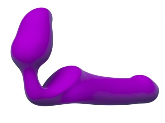 Лиловый безремневой страпон Queens M - Adrien Lastic - купить с доставкой в Орле