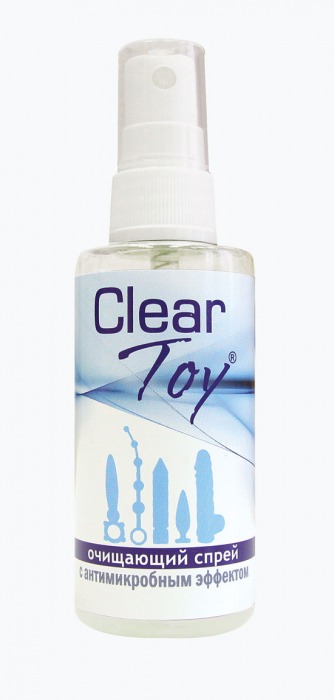 Очищающий спрей Clear Toy с антимикробным эффектом - 100 мл. - Биоритм - купить с доставкой в Орле