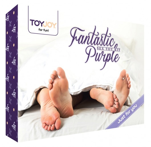 Эротический набор FANTASTIC PURPLE SEX TOY KIT - Toy Joy - купить с доставкой в Орле
