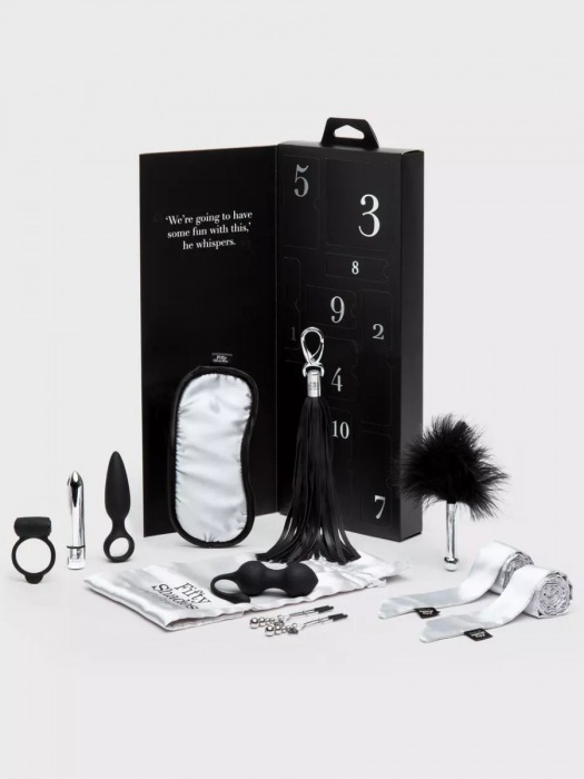 Эротический набор Pleasure Overload 10 Days of Play Gift Set - Fifty Shades of Grey - купить с доставкой в Орле
