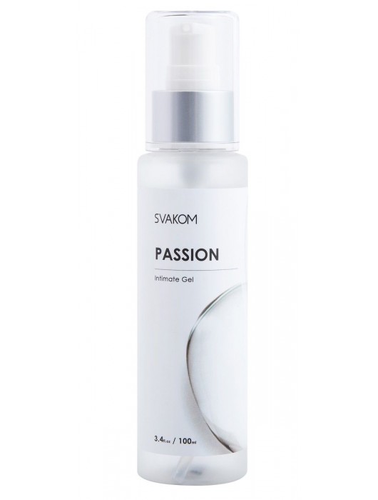 Смазка на водной основе Passion Intimate Gel - 100 мл. - Svakom - купить с доставкой в Орле
