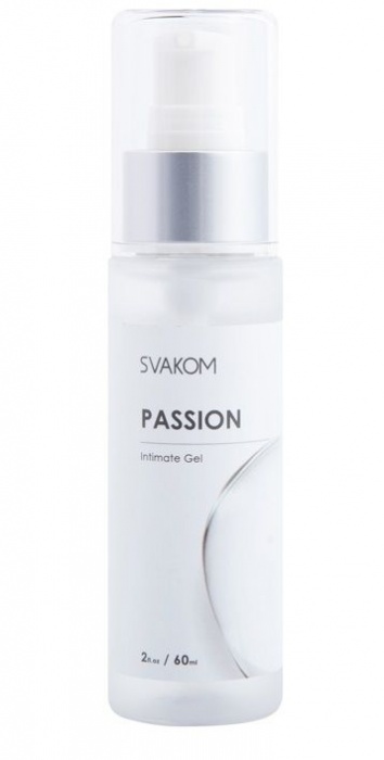 Смазка на водной основе Passion Intimate Gel - 60 мл. - Svakom - купить с доставкой в Орле