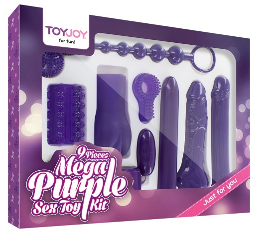 Эротический набор Toy Joy Mega Purple - Toy Joy - купить с доставкой в Орле